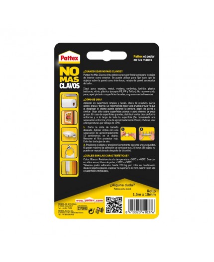 Pattex No Más Clavos Cinta