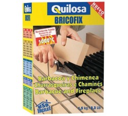Bricofix Mortero Refractario Chimeneas Quilosa 1,5 Kg