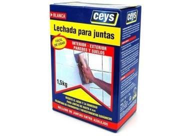 CEYS Lechada Juntas 1,5 kg Resistente e Impermeable