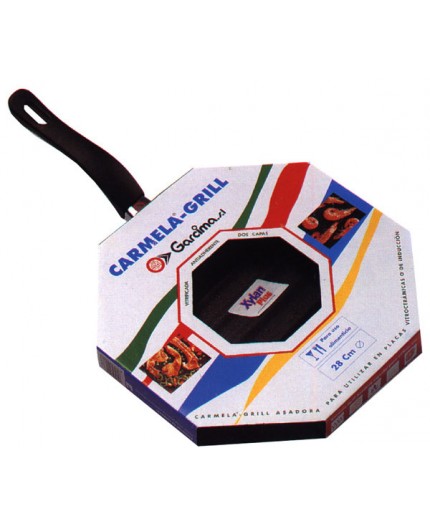 ASADORA GRILL ESMALTADA ANTIADHERENTE 2 CAPAS - GARCIMA