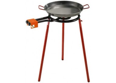 Set Mediterráneo La Ideal | Paellero 350, Paella 42 cm y Patas