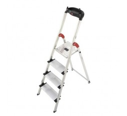 HAILO - ESCALERA DOMESTICA PELDAÑO ANCHO 4P XXL - 8040-407
