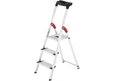 HAILO - ESCALERA DOMESTICA PELDAÑO ANCHO 3P - 8040-307