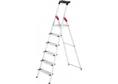 HAILO - ESCALERA DOMESTICA PELDAÑO ANCHO 6P - 8040-607