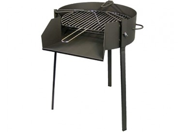 -imex-el-zorro-71583-barbacoa-redonda-con-soporte-para-paella-diametro-70-x-75-cm-