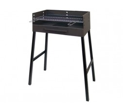 Imex El Zorro 71404 - Barbacoa con parrilla, hierro, 93 x 68 x 40 cm, color negro