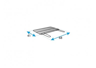 Imex El Zorro 71404 - Barbacoa con parrilla, hierro, 93 x 68 x 40 cm, color negro