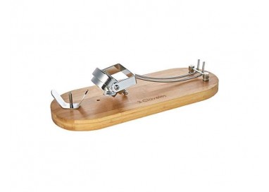 3 CLAVELES - SOPORTE JAMONERO PLEGABLE Y GIRATORIO 2 POSICIONES - MADERA Y ACERO INOXIDABLE