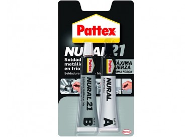 Nural 21 Soldadura Metálica en Frío 120ml | Repara y Pega Metales.