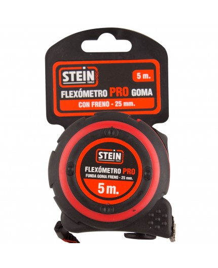 FLEXOMETRO STEIN PRO F/GOMA 5M 25MM