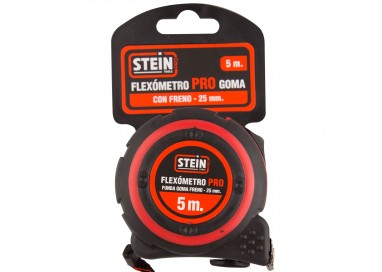 FLEXOMETRO STEIN PRO F/GOMA 5M 25MM