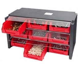 TAYG Estante Apilable con 9 Cajones - Organización Eficiente 2