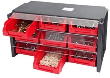 TAYG Estante Apilable con 9 Cajones - Organización Eficiente