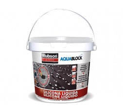 Rubson Impermeabilizante Silicona líquida blanca, 1 Kg