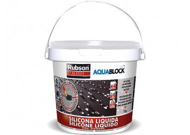 Rubson Impermeabilizante Silicona líquida blanca, 1 Kg