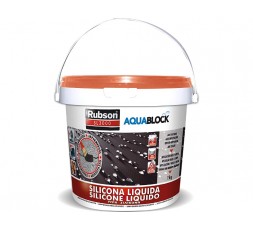 Rubson Impermeabilizante Silicona líquida teja, 1 Kg