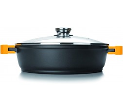 olla-con-tapa-aluminio-fundido-negro-24-cm 2