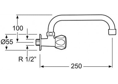 grifo-fregadero-pared-cromado-iguazu