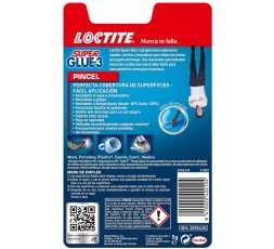 LOCTITE Super Glue Transparente 5 g - Pincel Aplicador Preciso 2