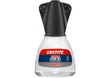 LOCTITE Super Glue Transparente 5 g - Pincel Aplicador Preciso