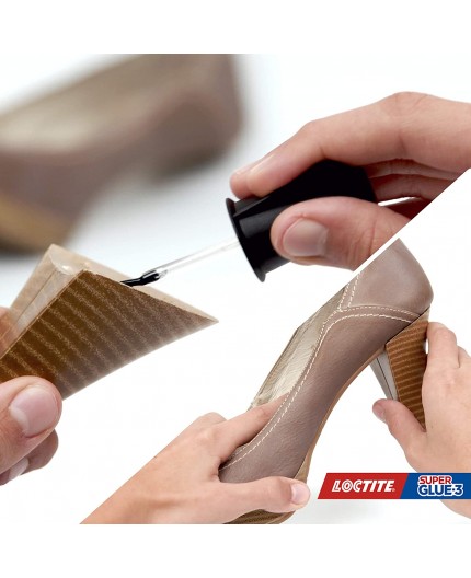 LOCTITE Super Glue Transparente 5 g - Pincel Aplicador Preciso