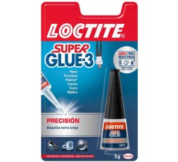 LOCTITE Super Glue Transparente 5 g - Precisión y Secado Rápido