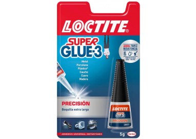 LOCTITE Super Glue Transparente 5 g - Precisión y Secado Rápido