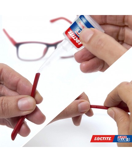 LOCTITE Super Glue Transparente 5 g - Precisión y Secado Rápido