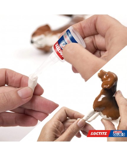 LOCTITE Super Glue Transparente 5 g - Precisión y Secado Rápido