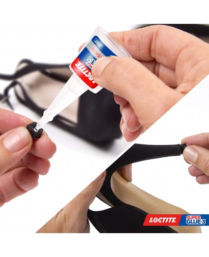 LOCTITE Super Glue Transparente 5 g - Precisión y Secado Rápido