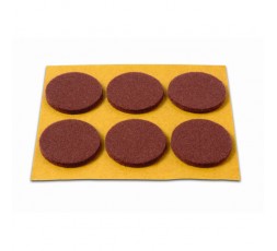 set-deslizadores-fieltro-marron-30-mm-6-ud