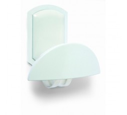 BRINOX Percha "Media Luna" Inox Lacado Blanco - Diseño Moderno