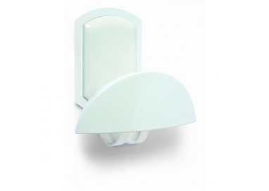 BRINOX Percha "Media Luna" Inox Lacado Blanco - Diseño Moderno