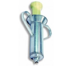 Flores Cortes 13624 - Churrera galvanizada 195 mm. con boquilla