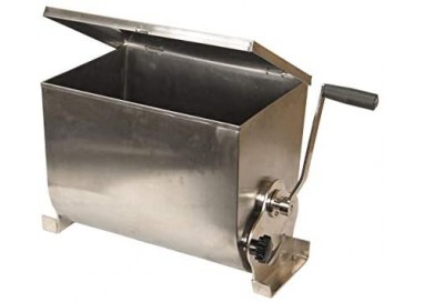 Mezcladora de Carne Manual Garhe 32L | 22kg Capacidad | Inox