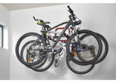Mottez - Soporte 3 Bicicletas Plegable