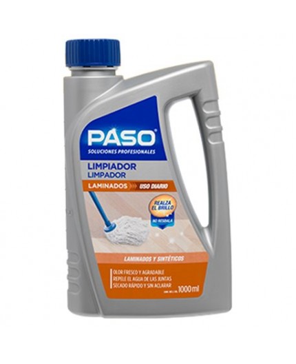Limpiador Suelos Laminados Paso 1L | Sin Rastros y Protege Juntas