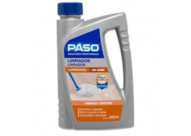Limpiador Suelos Laminados Paso 1L | Sin Rastros y Protege Juntas