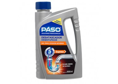 Ceys Paso Desatascador Gel Express 1L: Desatasca tuberías en 5 minutos