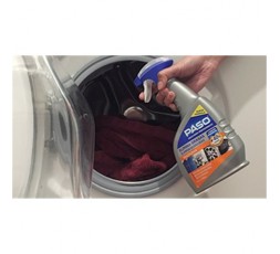 Botella gris de 0,5L de Limpiador de Moho Ceys Paso con pulverizador azul y etiqueta informativa de peligro. 2