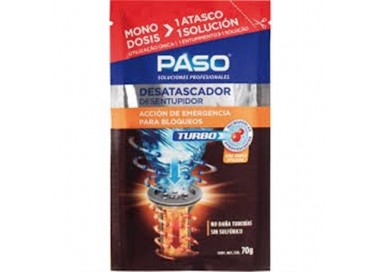 Ceys Paso Desatascador Monodosis: Elimina atascos en un solo uso - 70