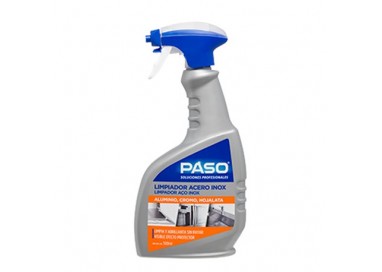 Limpiador Acero Inoxidable PASO 500ml | Antihuellas y Brillo