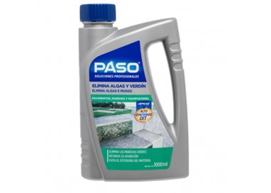 Eliminador Algas y Verdín PASO 1L | Limpiador Antideslizante