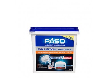 PASO Fosas Sépticas 16 Pastillas | Elimina Olores y Atascos