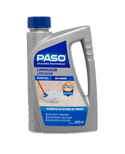 PASO Limpiador Abrillantador Mármol 1L | Uso Diario sin Resbalar