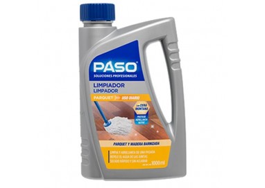 PASO Limpiador Parquet 1L | Con Cera Montana y Anti-Humedad