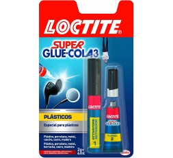 LOCTITE Super Glue para Plásticos Difíciles 2g + 4ml - Fuerte y Rápido