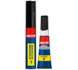 LOCTITE Super Glue para Plásticos Difíciles 2g + 4ml - Fuerte y Rápido 2