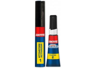 LOCTITE Super Glue para Plásticos Difíciles 2g + 4ml - Fuerte y Rápido