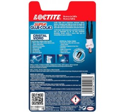 LOCTITE Super Glue Cristal y Vidrio 3 g - Adhesivo Transparente 2